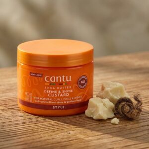 Custard definidora Cantu Define & Shine 340 g