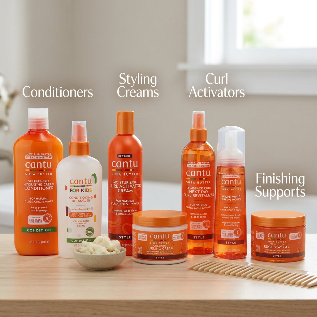 Productos Cantu: cómo orientarse sin perderse entre cremas y acondicionadores - hybrid