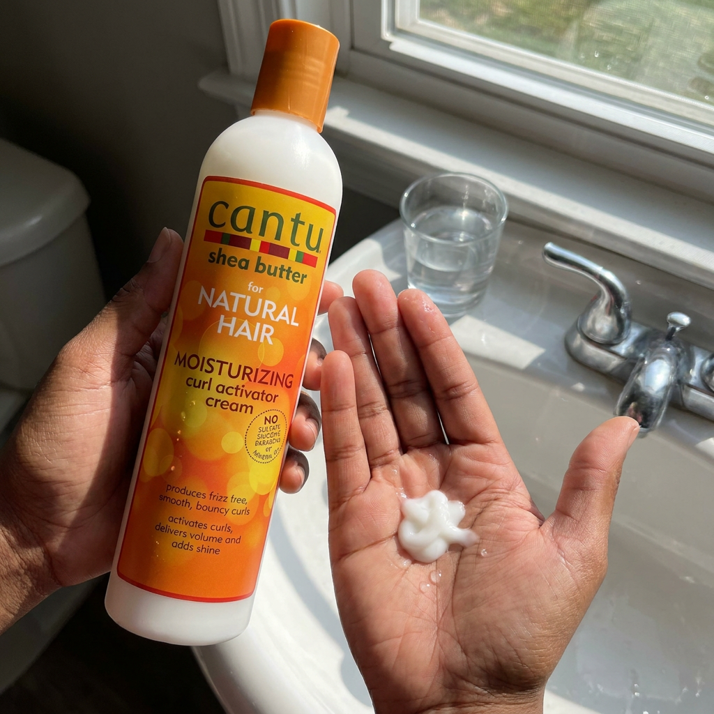 Primera impresión de Cantu Crema Activadora De Rizo Natural De Manteca De Karité 355 g