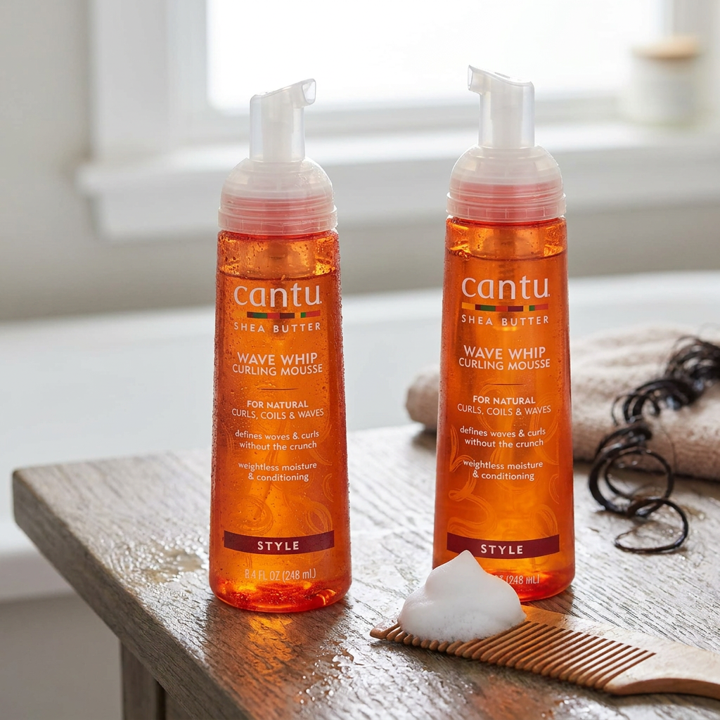 Espuma Cantu: reseña de Wave Whip Curling Mousse (238 g)